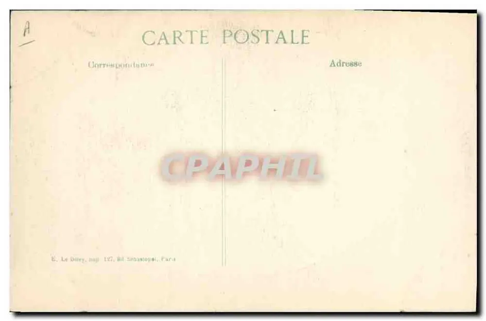 Eine Gruppe hinduistischer Soldaten — 3. Serie — E. Le Dœry, Paris - Rückseite