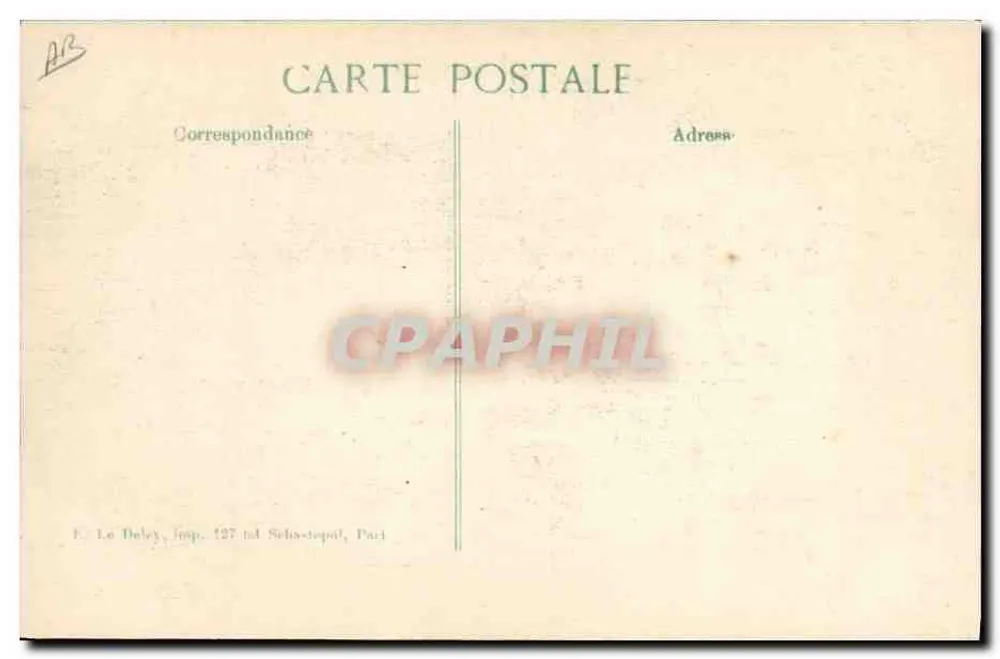 Indische Armee - Ein Kriegsgeschirr — 11. Serie 1914 — Verlag B.D. - Rückseite