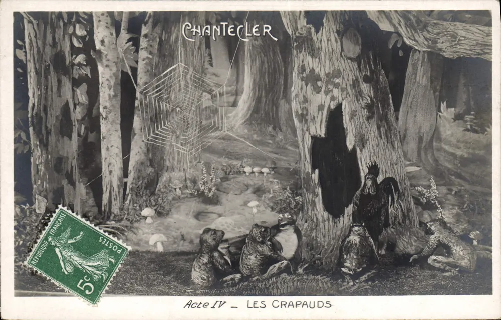 Chantecler — Akt IV — Die Frösche — Verlag nicht sichtbar - Vorderseite