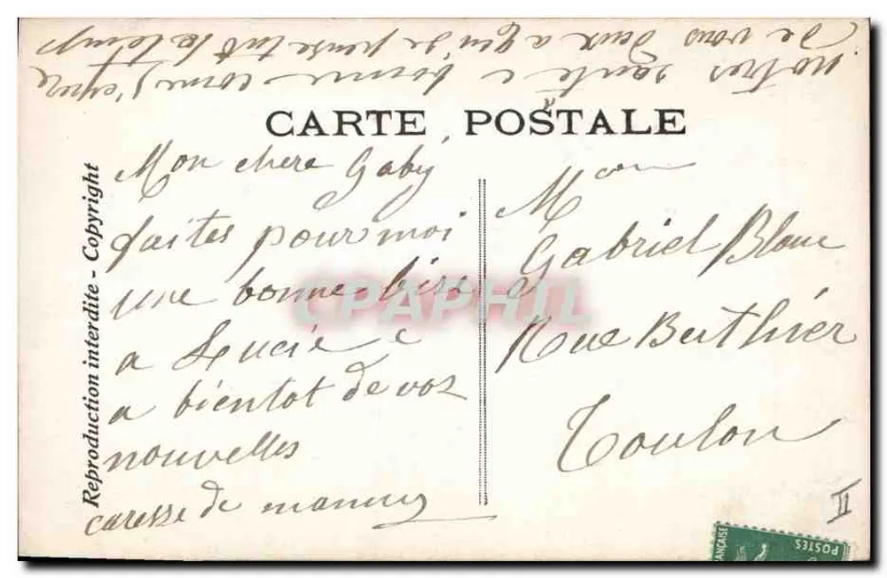 Akt I — Le Soir de la Faisane — Chantecler, Verlag ELD - Rückseite