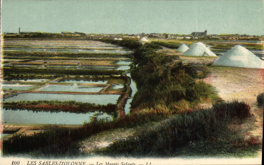 Les Sables-d'Olonne — Os Marais Salants — editor III - Frente