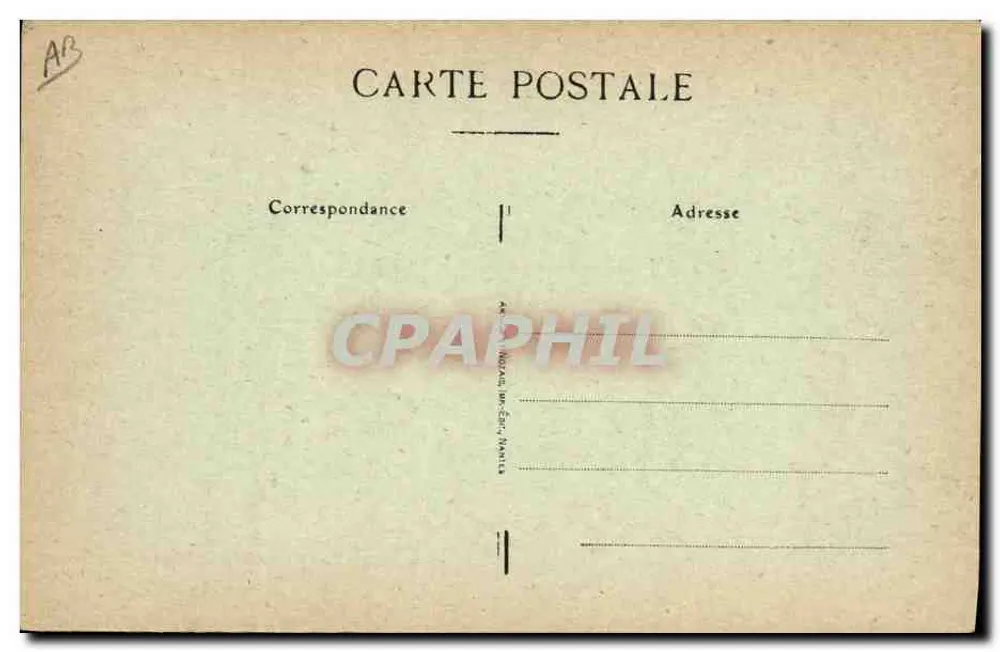 Les Sables-d'Olonne — Os marais salants — n°50 - Verso