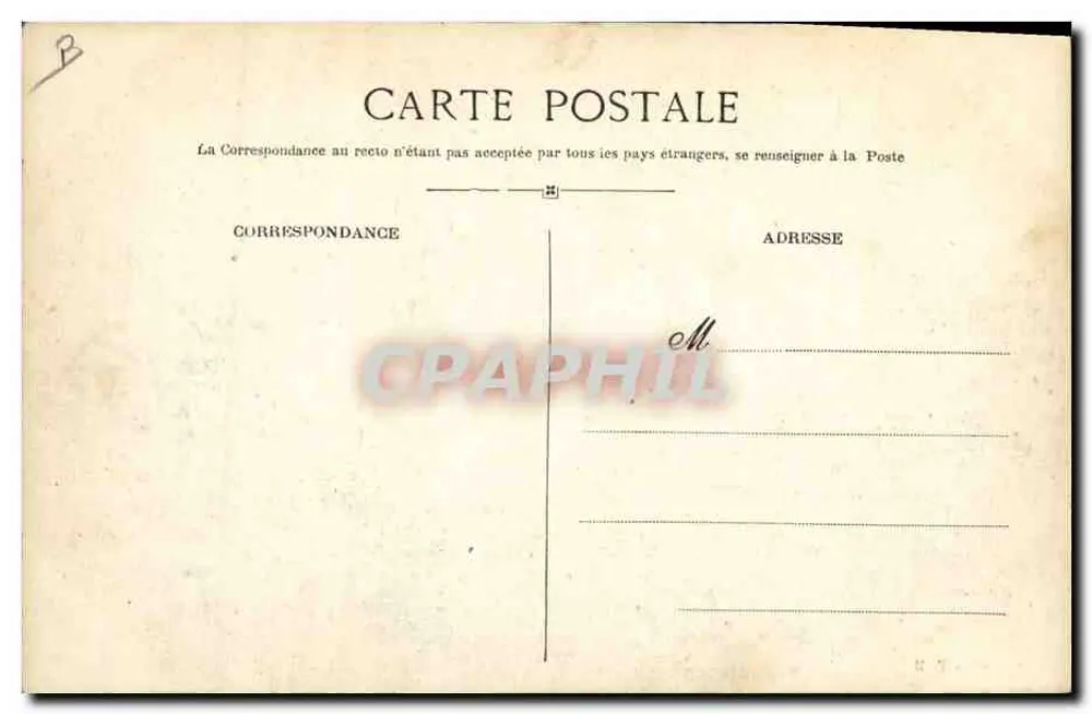 Batz (L.-I.) — Vista dos Marais Salants — Coleção T. H. - Verso