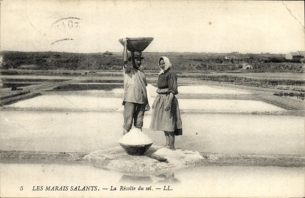 Les Marais Salants — A Colheita do Sal — LL. - Frente