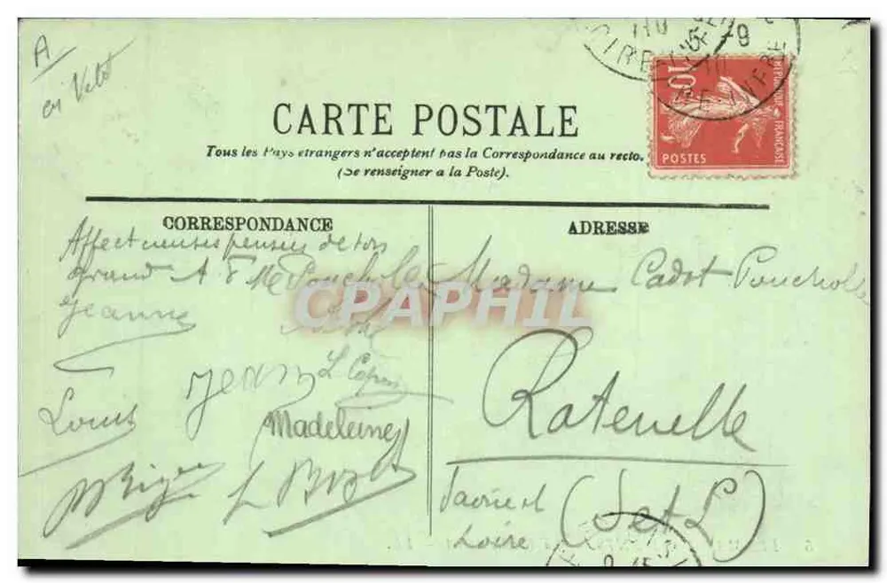 Les Marais Salants — A Colheita do Sal — LL. - Verso