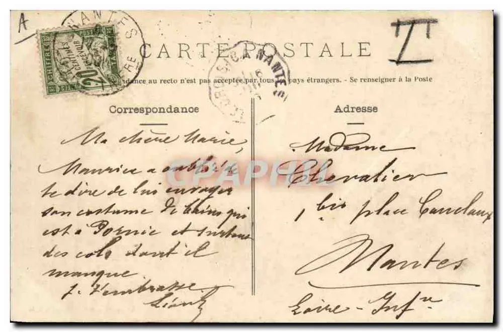 Le Croisic (L.-Inf.) - Marais Salant — Fototipia Vasseillier, Nantes, n° 1268 - Verso