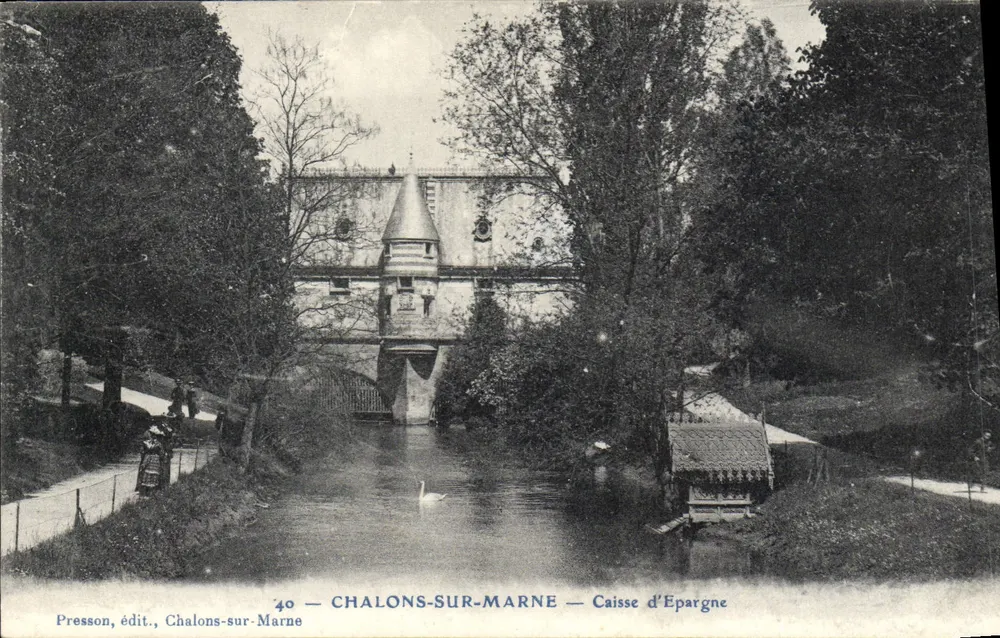 Chalons-sur-Marne — Caixa de Poupança — Pressson, editora, Chalons-sur-Marne — n°40 - Frente