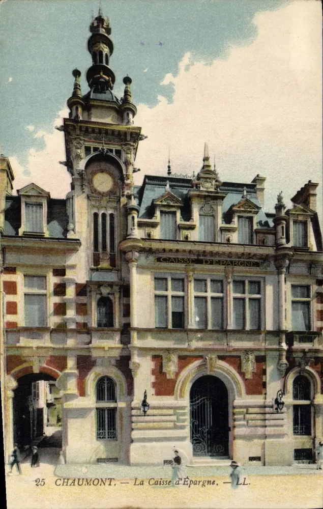 Chaumont — A Caixa de Poupança — LL. - Frente
