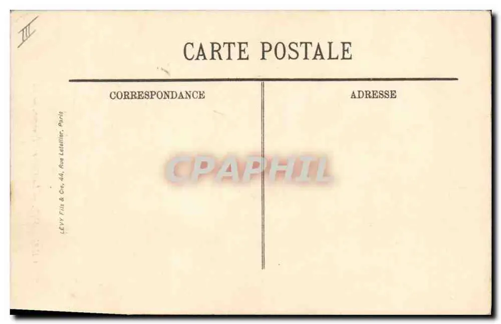 Chaumont — A Caixa de Poupança — LL. - Verso