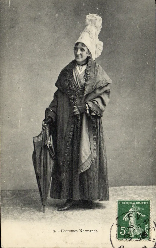 Trajes Normandos — 3. — Trajes Normandos — Editor não visível - Frente