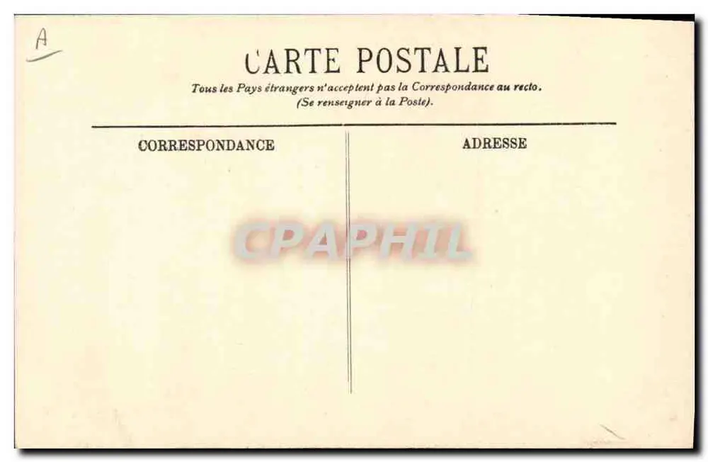 Das alte Normandie — Kopfbedeckung und Kleidung der unteren Normandie (Umgebung von Argentan) — Roussel, Verlag Argentan - Rückseite