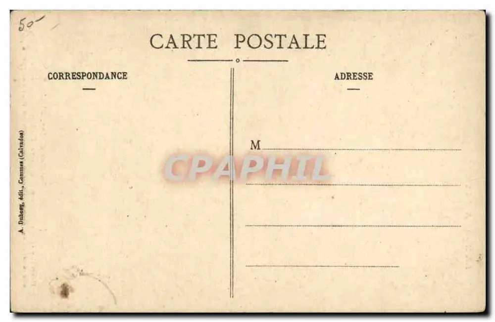 Coiffes d'hier - Lisieux — A. Dabang, editore, n°41 - Verso