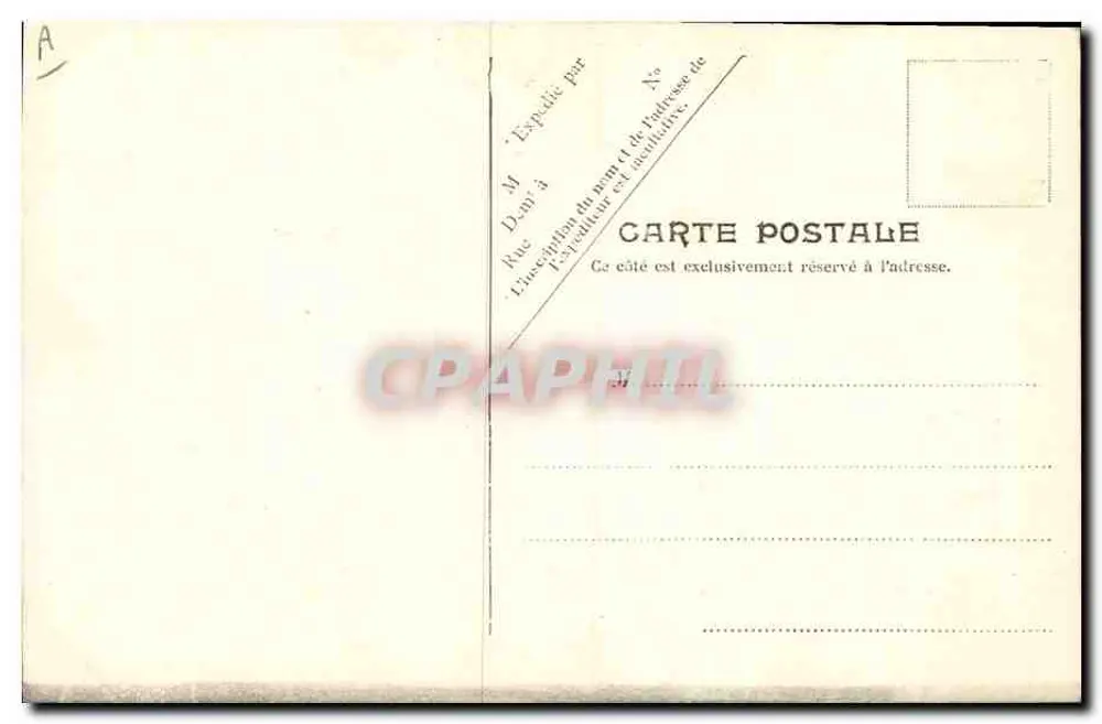 Interior de Auvergne — Tipos de Auvergne — V.P. Paris No. 7 - Verso