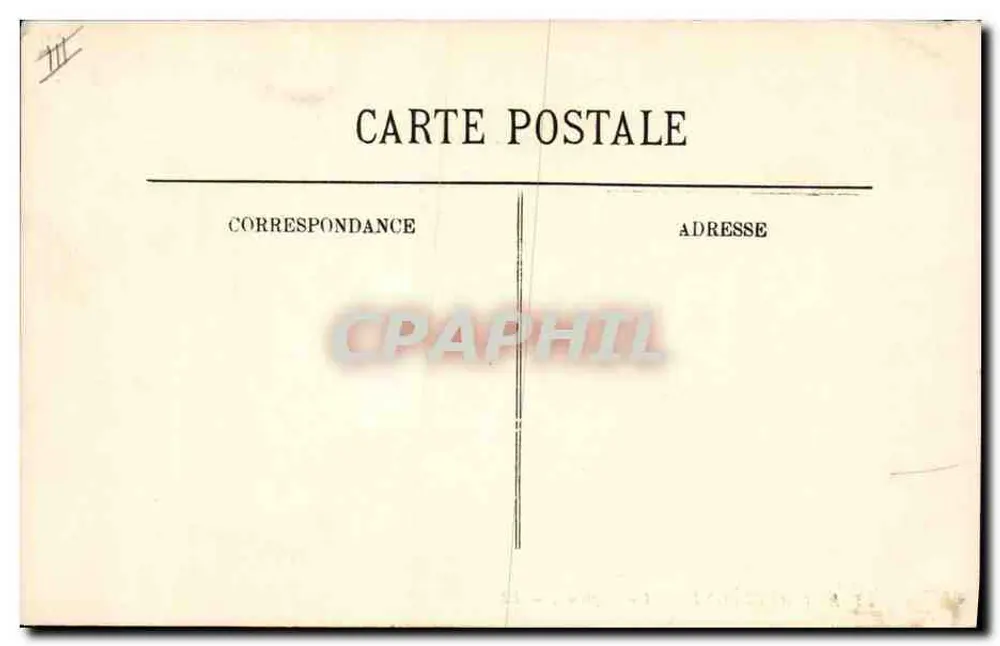 Tipos de Auvergne — Um Batismo — LL. n°23 - Verso