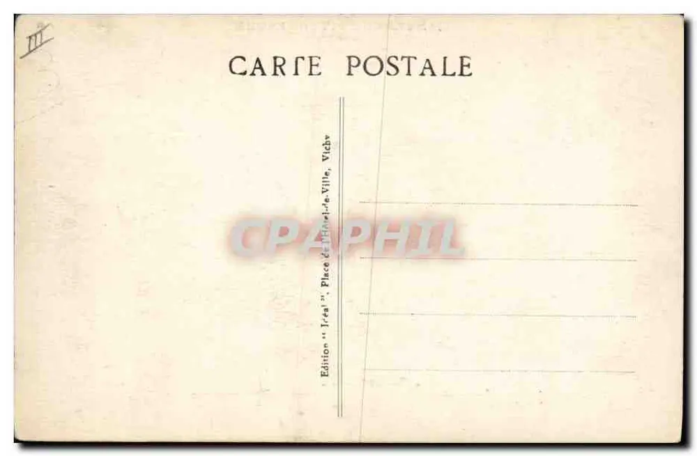 Bourrée z Auvergne — Pittoreska Auvergne — Ideal, n°164 - Rewers