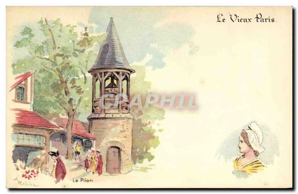 Der Galgen — Alt-Paris — A. Rainiol - Vorderseite