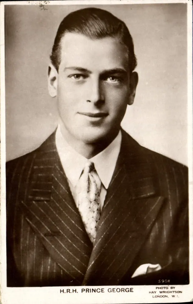 Sua Alteza Real o Príncipe George — retrato oficial — Hay Wrightson, Londres - Frente