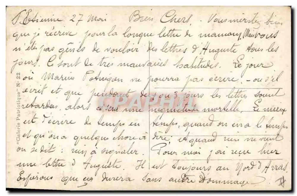 George V — Unser mächtiger Verbündeter — Cliché Bert, Paris - Rückseite