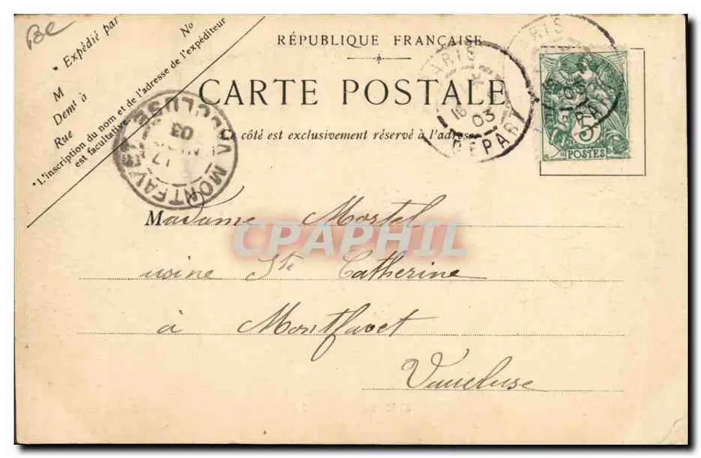 S.M. Eduard VII bei der Parade in Vincennes - Gruß zum Flaggen — M. & B, Paris - Rückseite