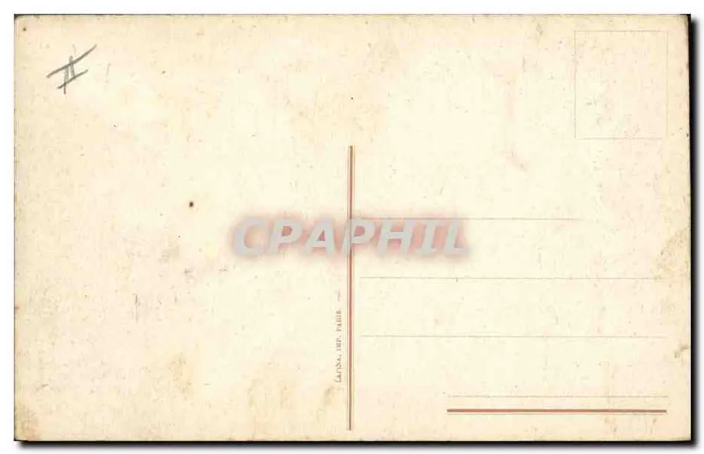 Angriff auf den Plateau von Moulin-de-Laffaux — 5. und 6. Mai 1917 — Colonel GALEMBERT — Édition La Cote, IMP. PARIS - Rückseite