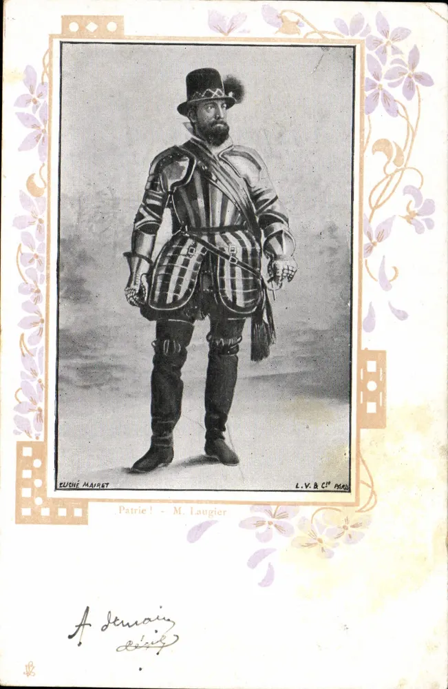 Patrie ! — M. Laugier — Eushe Mairet — L.V.B. C1er PARIS - Frente