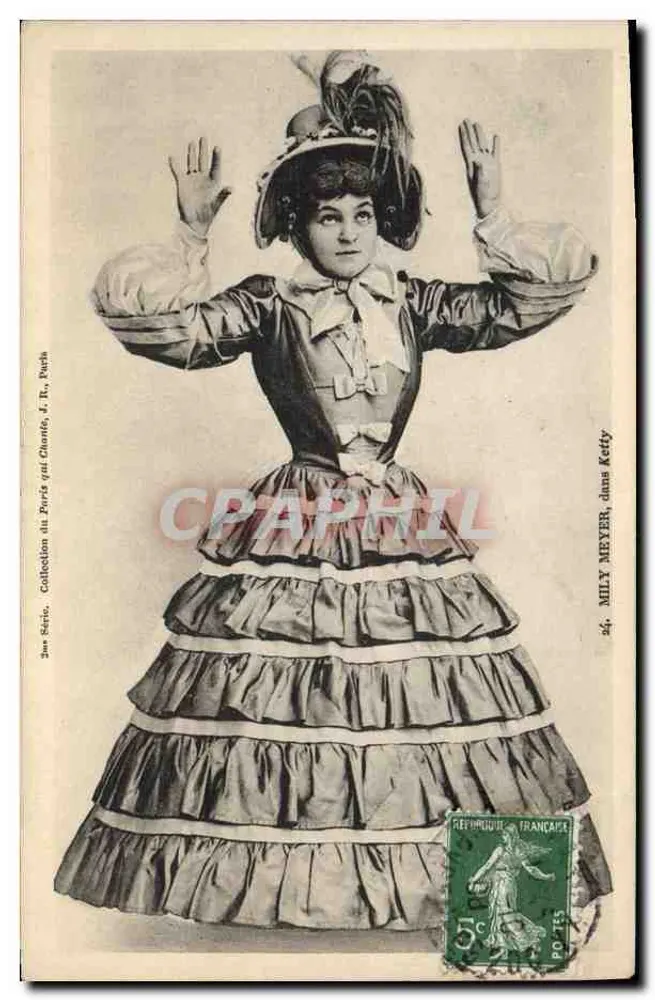 Mily Meyer em Keffy — Coleção do Paris quai Charité, J. R. Puch - Frente