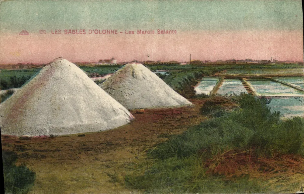 Les Sables d'Olonne — Os Marais Salants — n° 132 - Frente