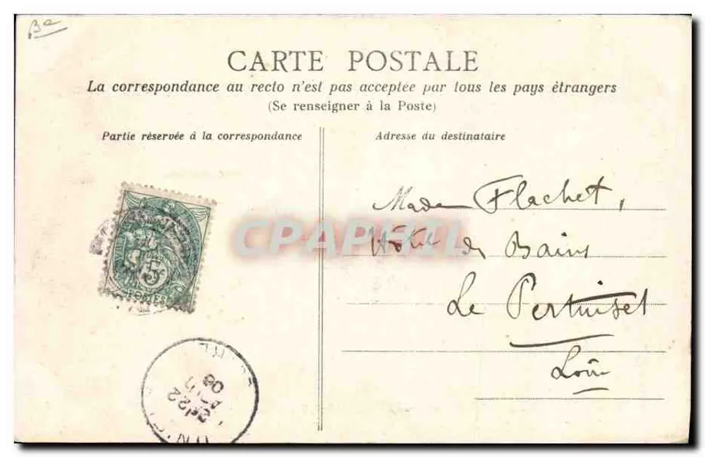 Guérande a Bâtz (Loire-Inf.) — Los Marais salants — Héliotypie Dugas et Cie, Nantes, n° L-I 1191 - Reverso