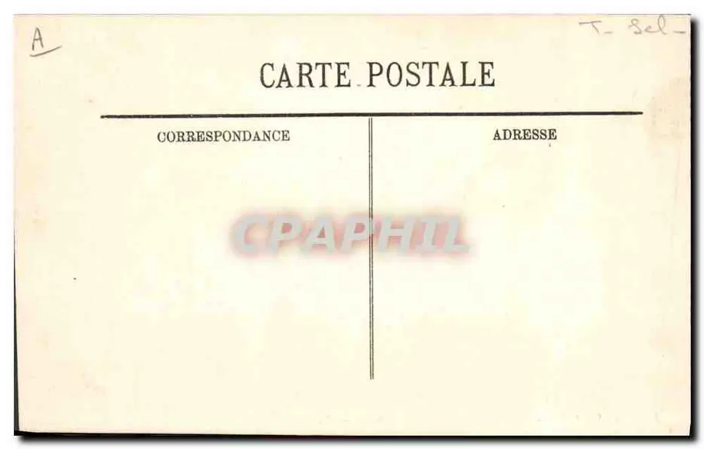 Les Sables-d'Olonne — Marais Salants — LL. n°170 - Verso