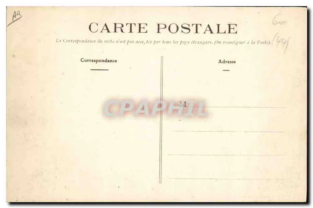 Le Bourg-de-Batz (L.-Inf.) — Ein Salzmulon in der Entstehung — Phototypie Vassellier, Nantes - Rückseite