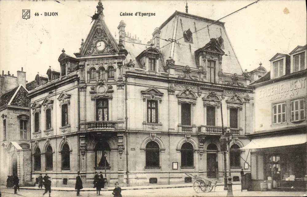 Dijon — Caixa de Economia — editor R.C.G. n°46 - Frente