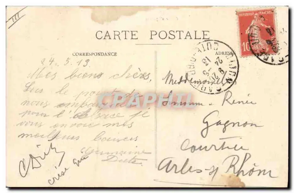 Dijon — Caixa de Economia — editor R.C.G. n°46 - Verso