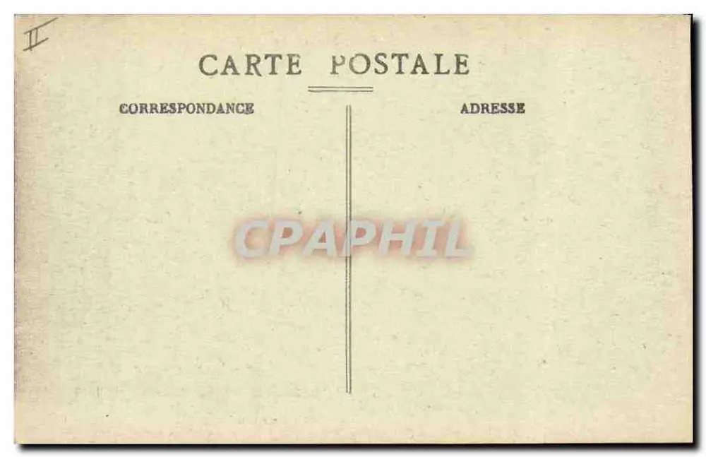 Epernay (Marne) — A Caixa de Economia — Fotografia Marcel Delbouy, Bordeaux, 1918 - Verso