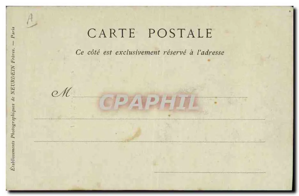 Le Puy — Dentellière — Coleções ND Fotografia - Verso