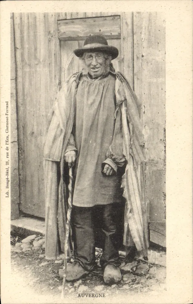 Antigo morador — Auvergne — Lib. Bougé-Béral, 21, rue de l'Écu, Clermont-Ferrand - Frente