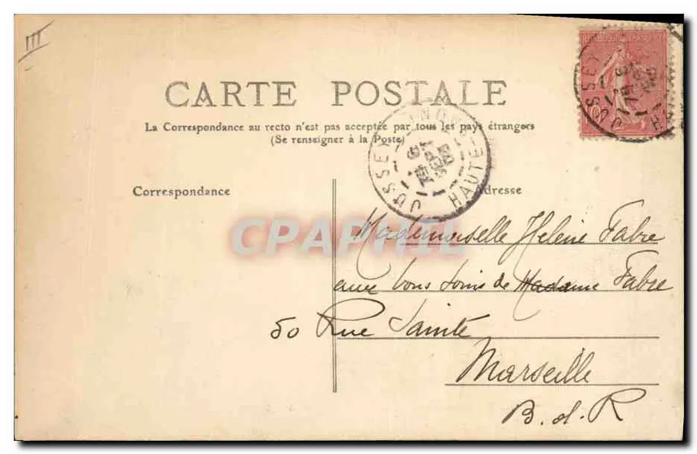 Bourrée d'Auvergne — Apresentação das Senhoras — M.T. I.L. n°304 - Verso
