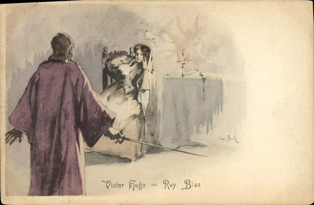 Ruy Blas — Victor Hugo — Louis Barilly - Vorderseite