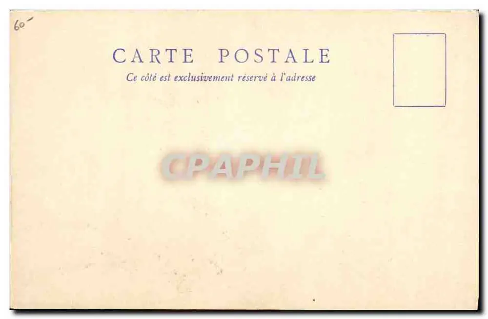 Exposição Universal de 1900. O Velho Paris. — Ilustração de P. Robina — A Postagem do G² Châtelet - Verso