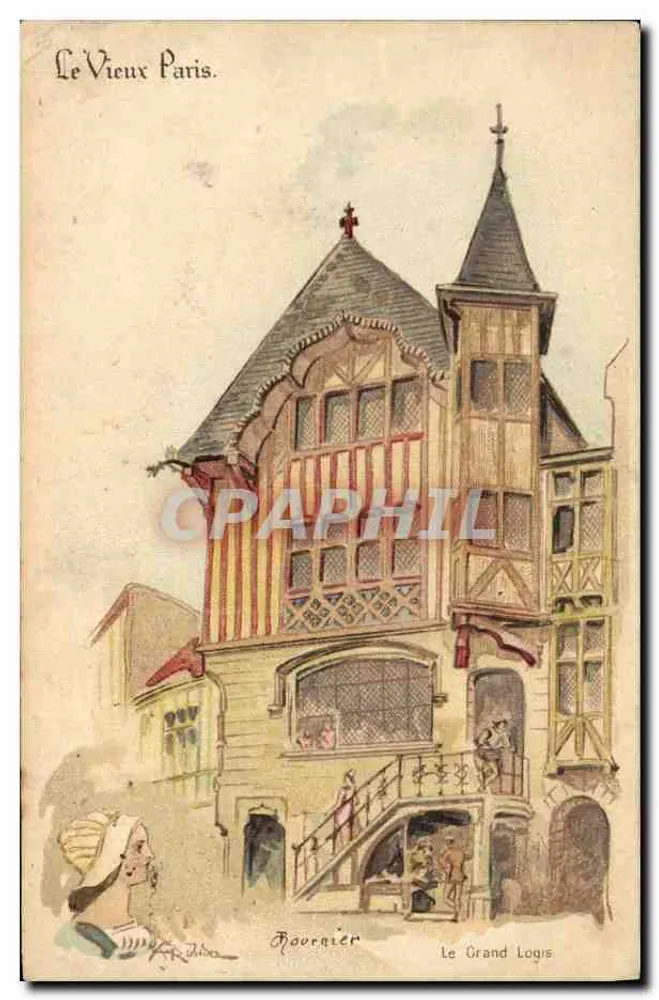 Alt Paris — Das Große Haus — Bournier - Vorderseite