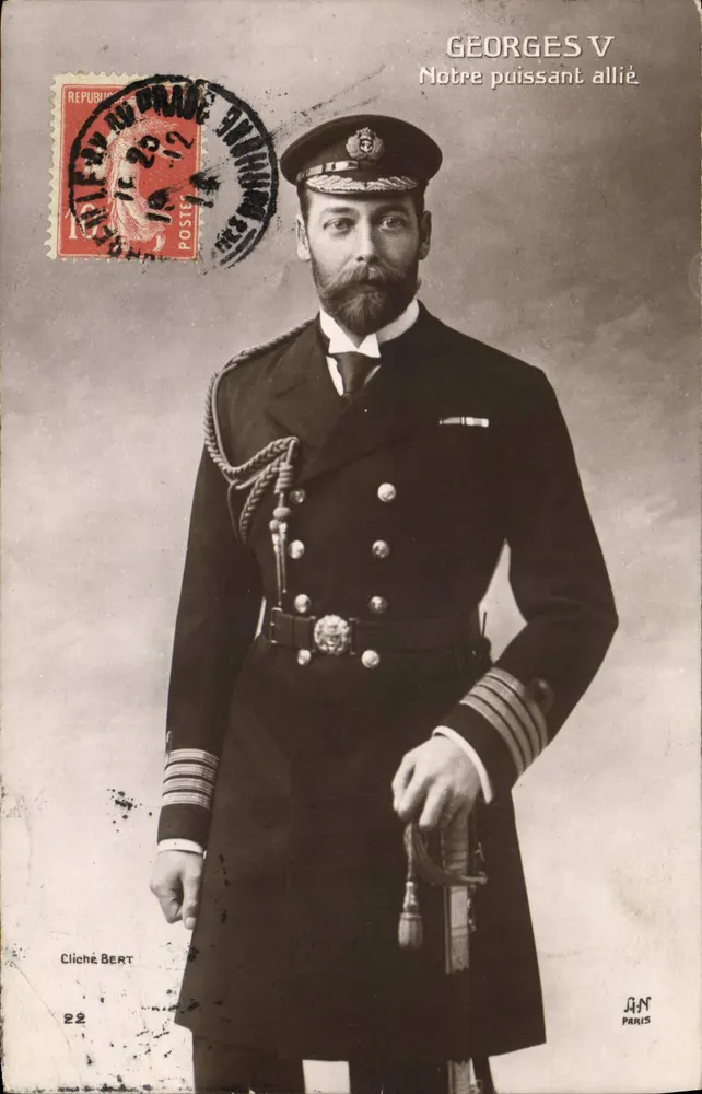 George V — Ons krachtige bondgenoot — Cliché Bert, Parijs - Voorkant