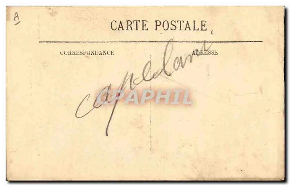M. P. Capellani — retrato de artista — Cliché Dupont, n°5 - Verso