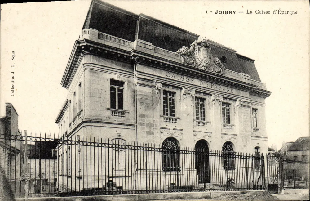 Joigny — A Caixa de Poupança — Editor J. D. Seuss, n°1 - Frente