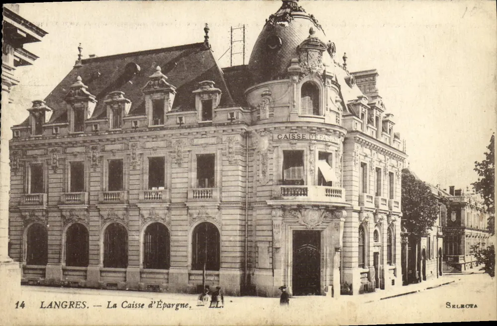 Langres — A Caixa de Economia — Editora Selecta, n°14 - Frente