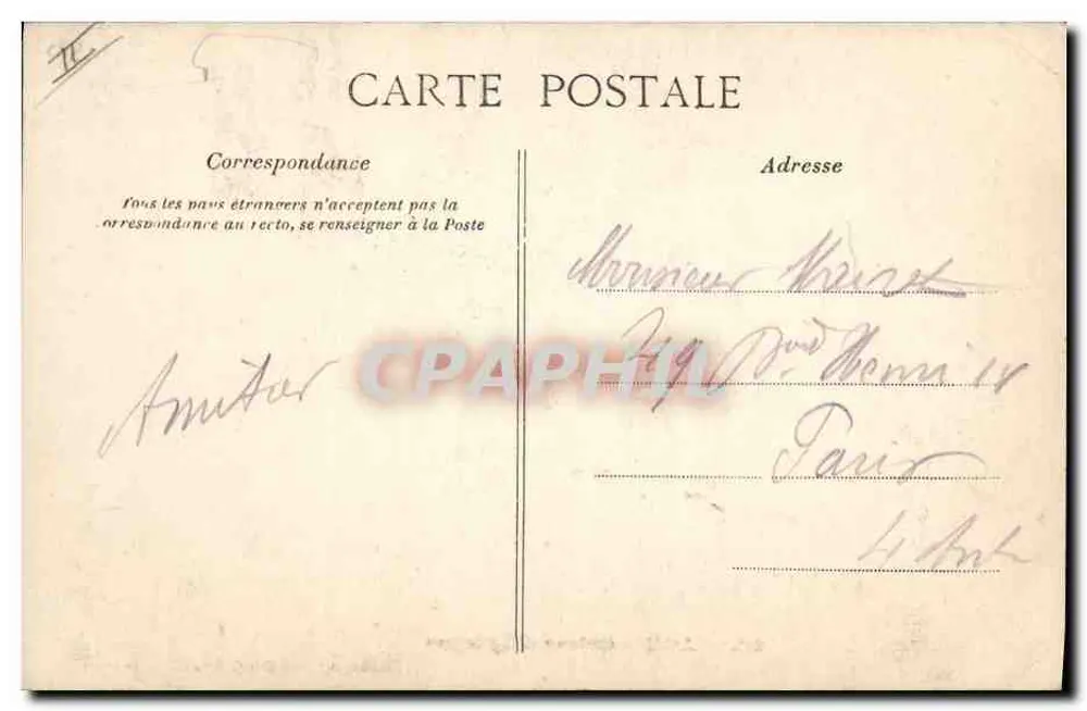 Laon — Caixa de Economia — F. Barnaud, Fot. Edi., Laon - Dépose - Verso
