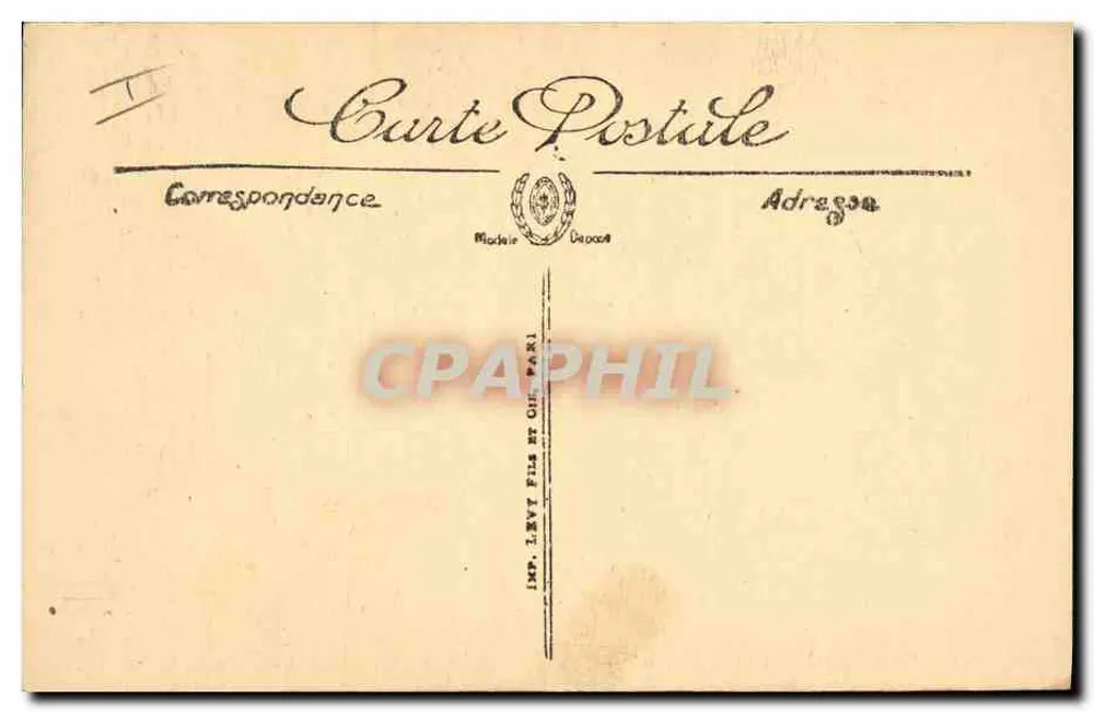 Tipos de Auvergne — Timidez — LL. — N° 64 - Verso