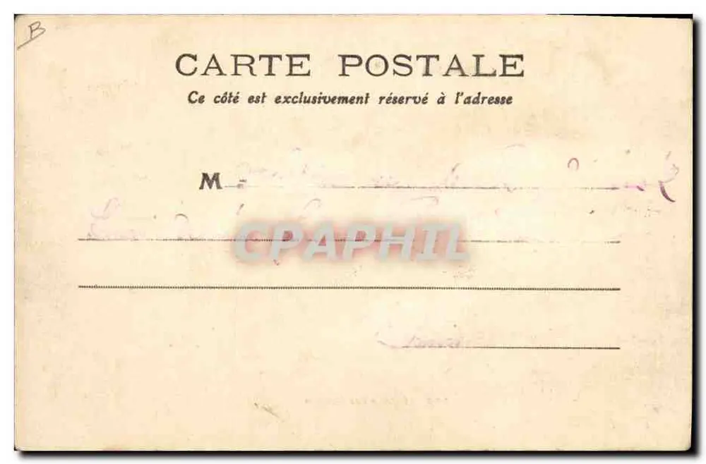 Auvergne — Rückkehr von den Feldern — M.T. n°293 - Rückseite