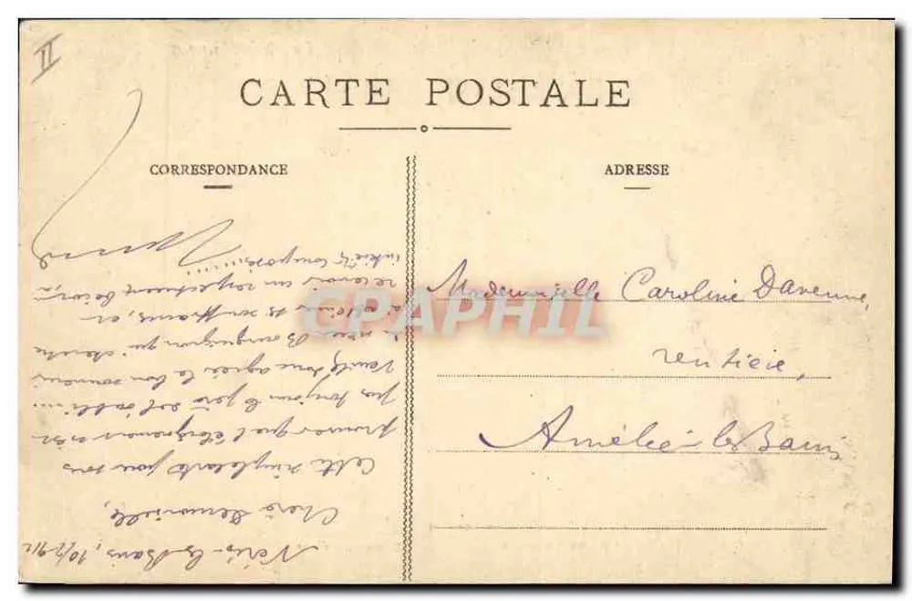 Les Accord — O Bourbonnais — Editor Le Bourbonnais, n° 3067 - Verso