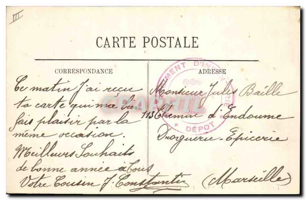 Tipos de Auvergne — La Bourrée, 2a figura — Cruzamento — LL - Verso