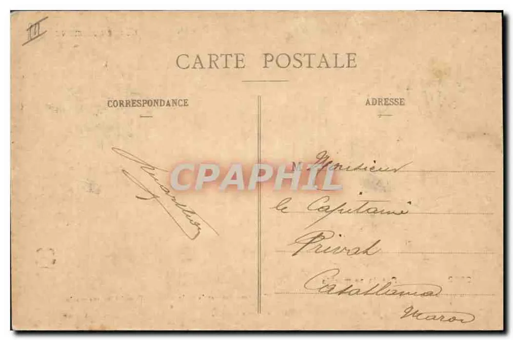 Nossa Auvergne — cena de vida com diálogo em Auvergnat — editor 'Notre Auvergne' n°2982 - Verso