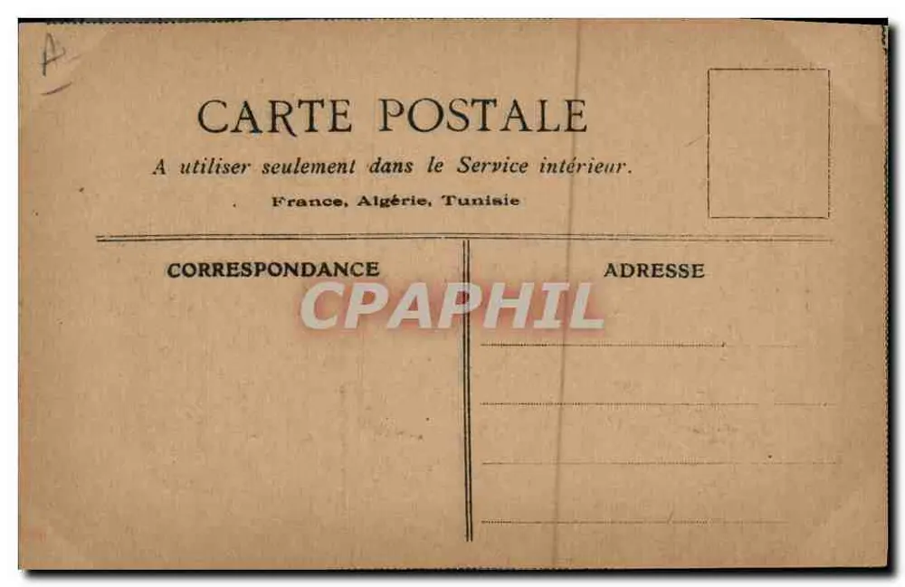Der Pont-Neuf unter der Fronde — historische Illustration — Verlag 'Mes Cartes Postales' und unterzeichnet 'Agente' - Rückseite